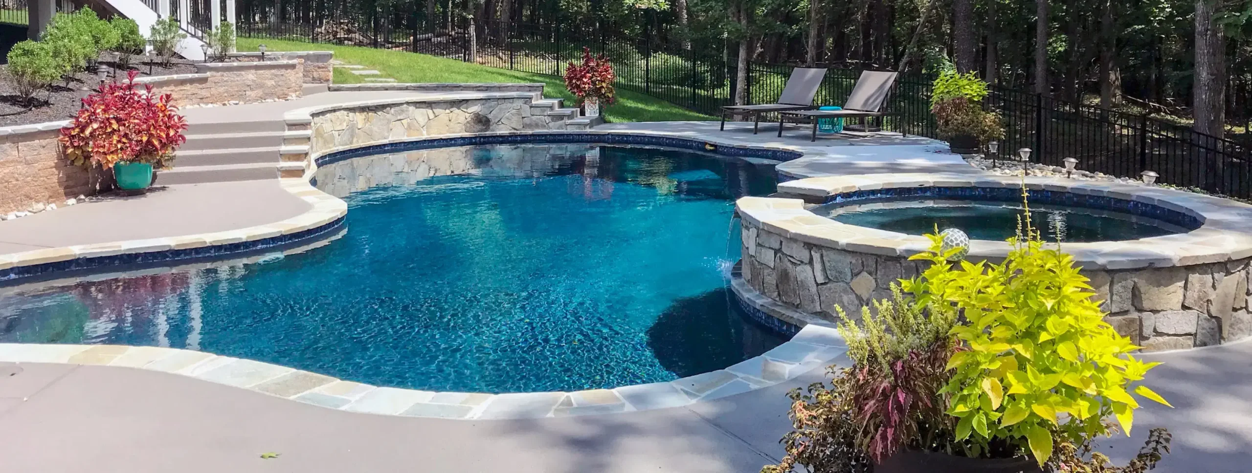 Beautiful inground pools built in Maryland