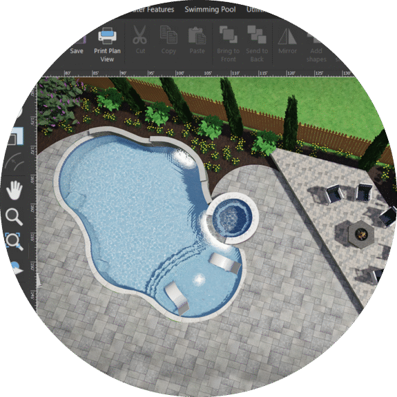 Exploring custom swimming pool 3D design options