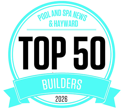 Top pool builders recognition badge