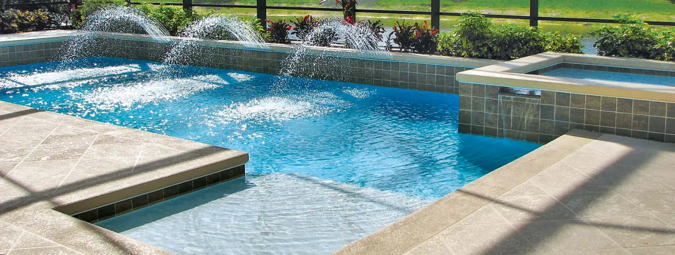 Premium swimming pool design and building services