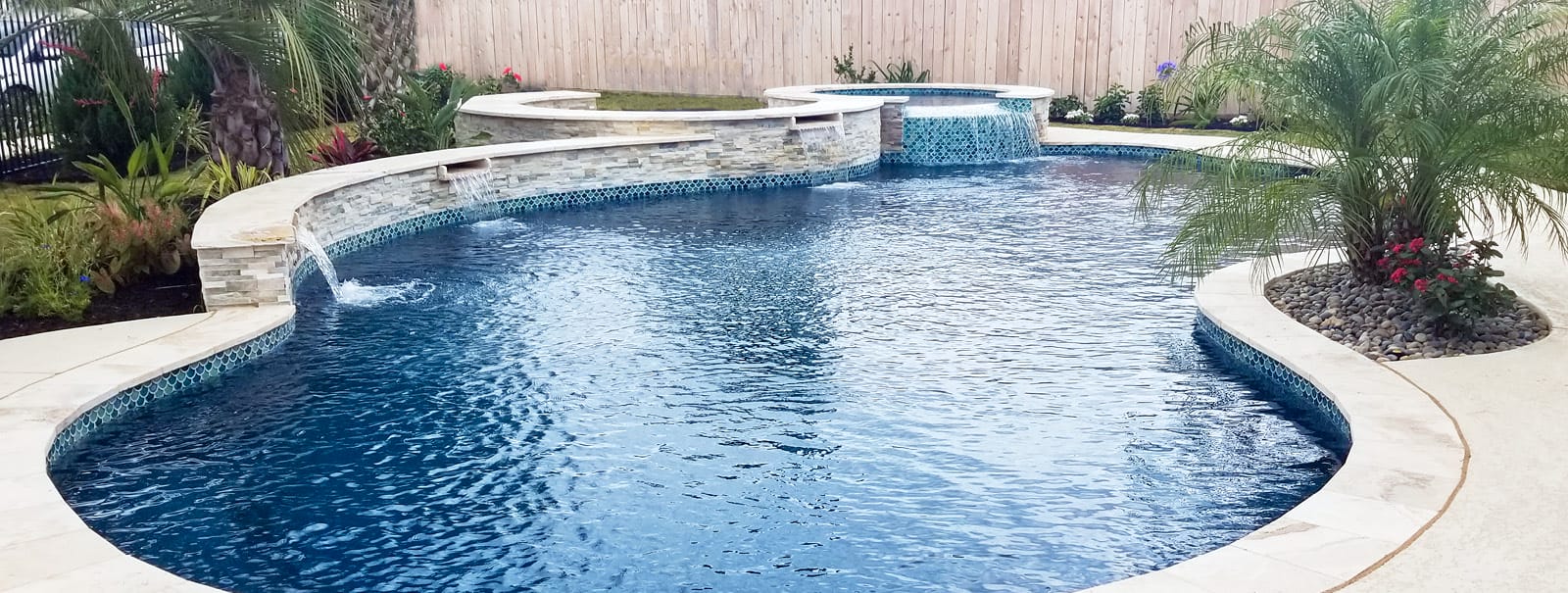Showcasing Houston pool building expertise