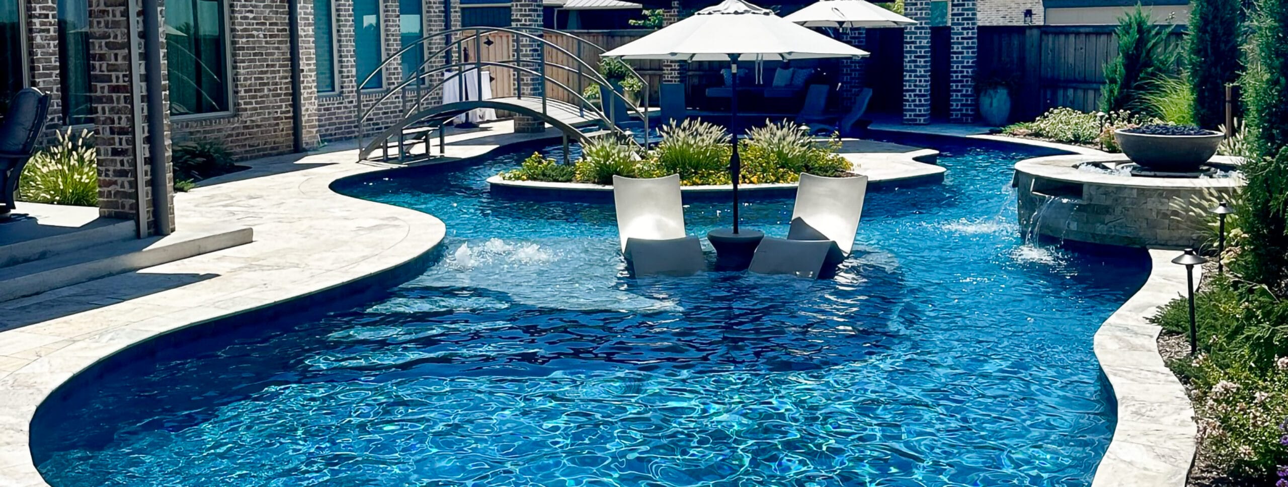 Beautiful swimming pools in Oklahoma City