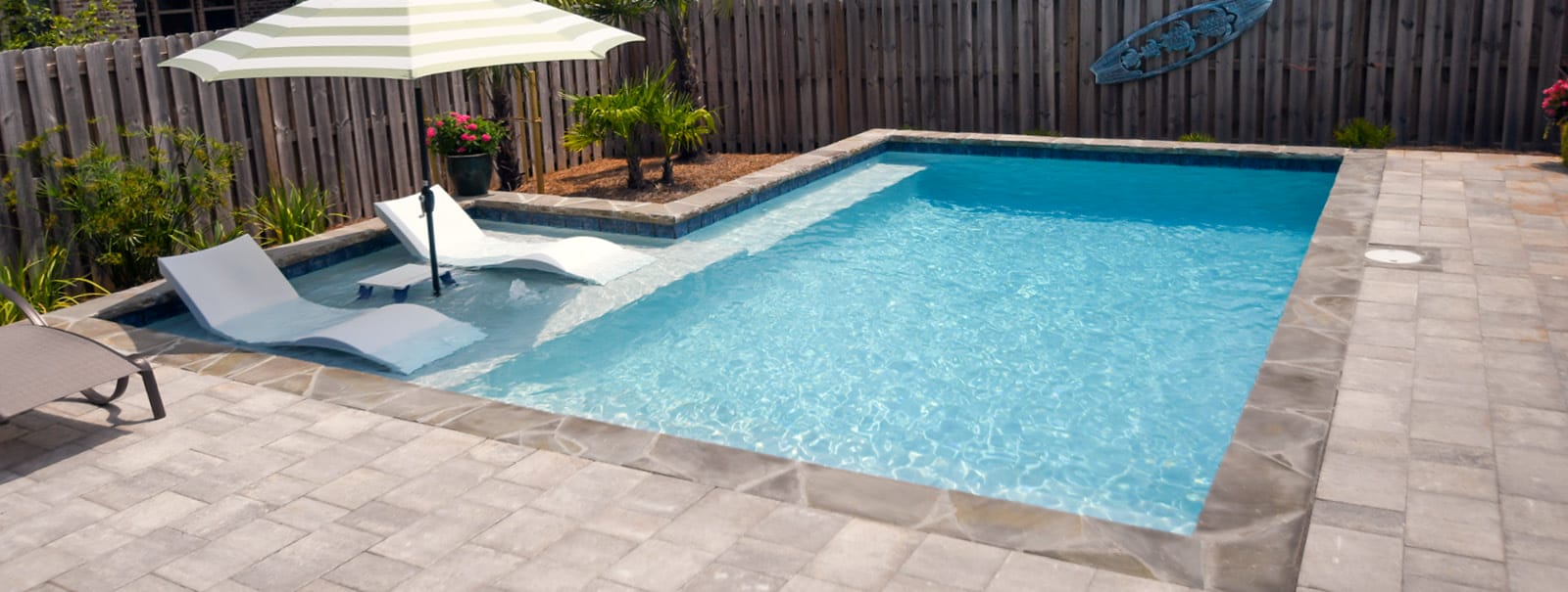 Custom pool builder service image in Santa Rosa Beach