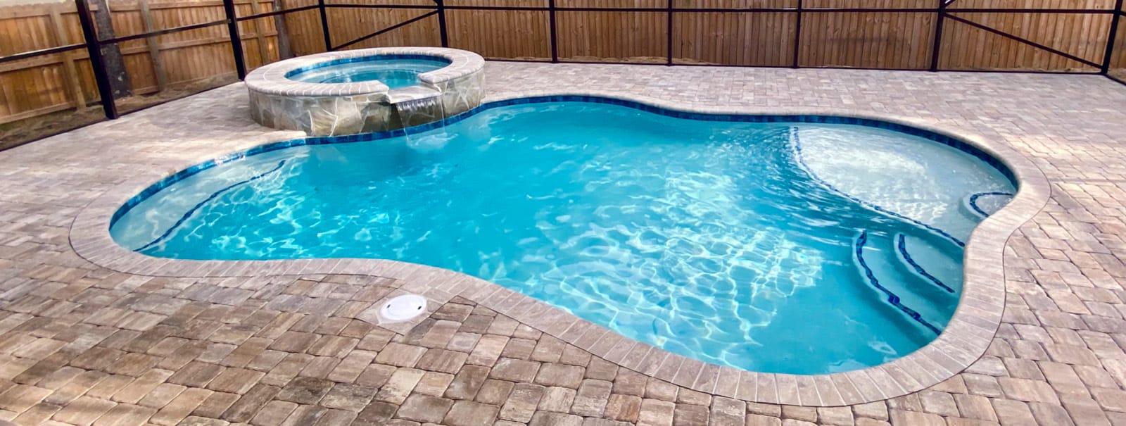 Santa Rosa Beach swimming pool builder banner