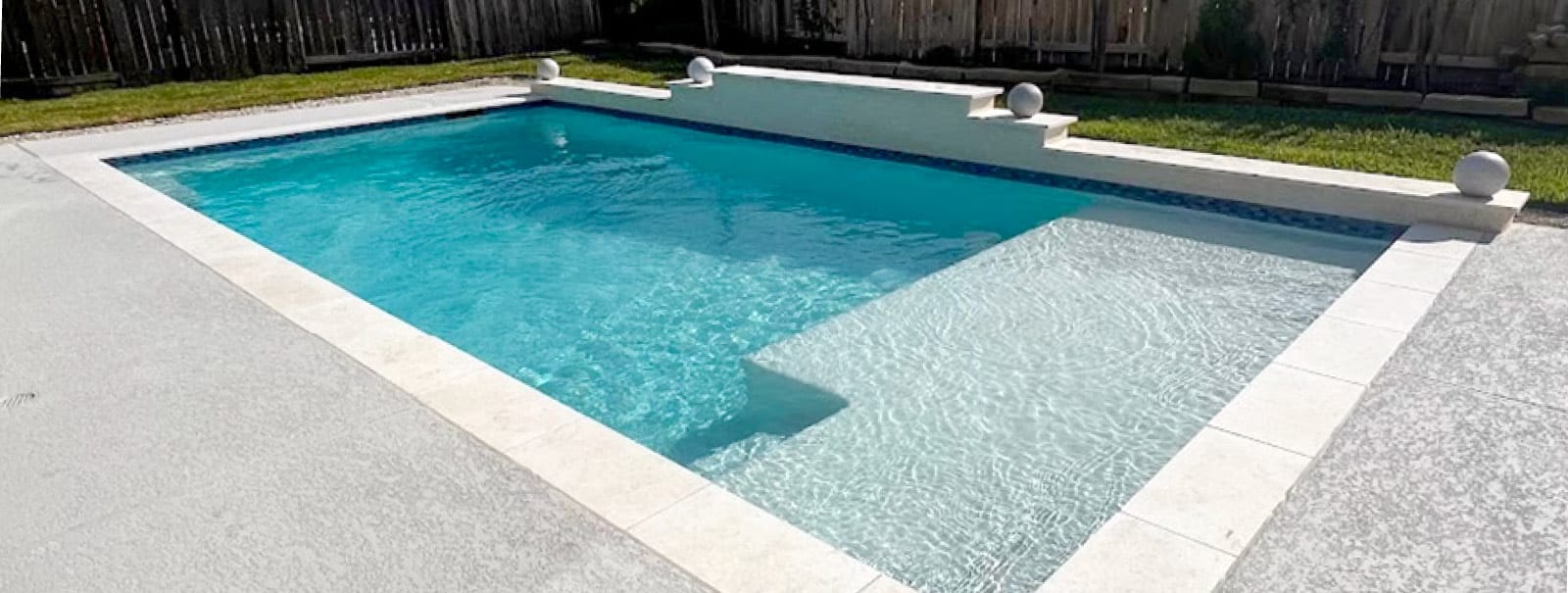 Residential swimming pool design and construction