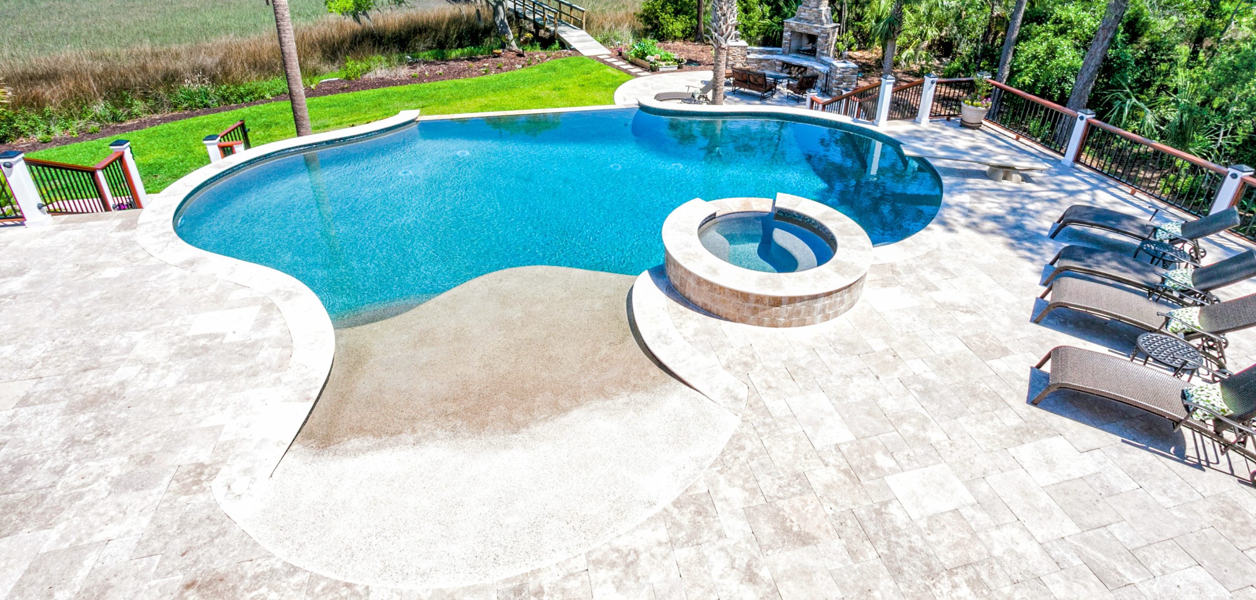 Savannah Bluffton Hilton Head pool builder banner