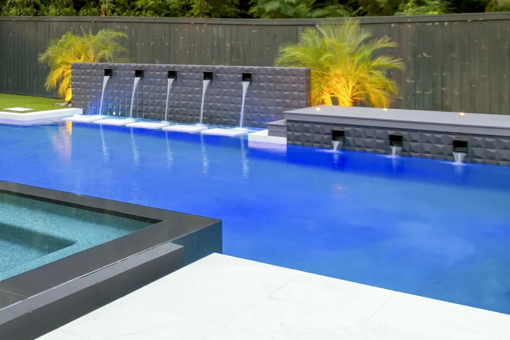 Raleigh backyard pool with professional craftsmanship