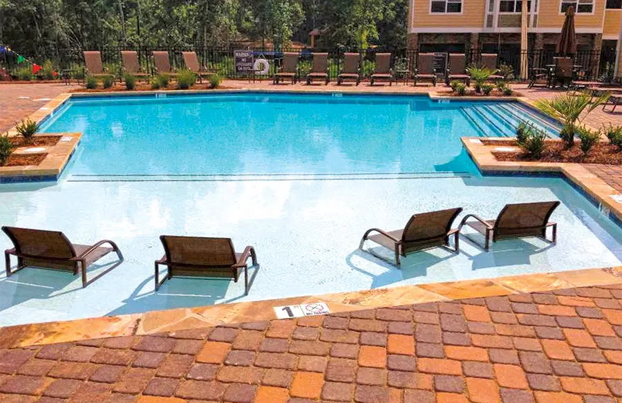 Elegant inground pool installation in Opelika