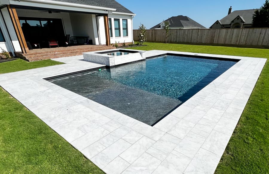 Stunning backyard pools in Bryan College Station