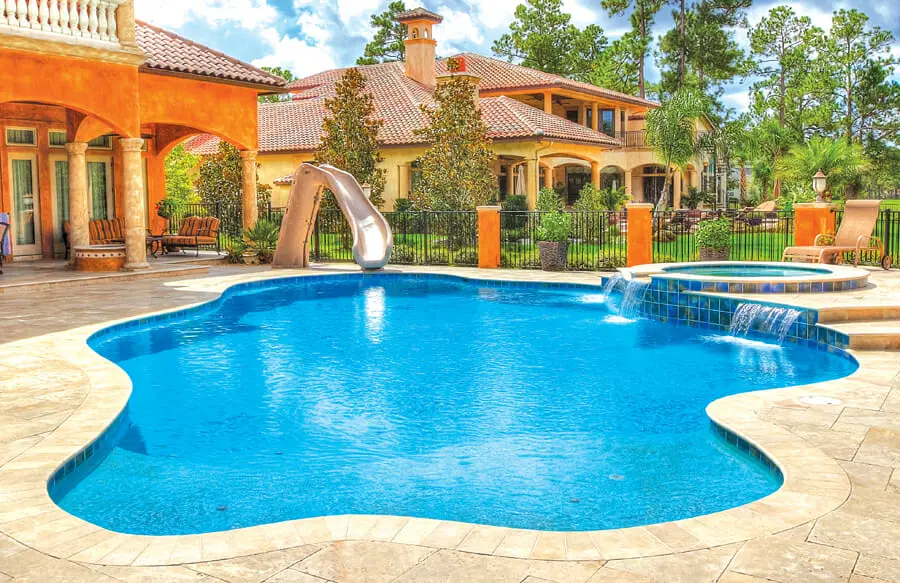 Creating swimming pool spaces in Beaumont