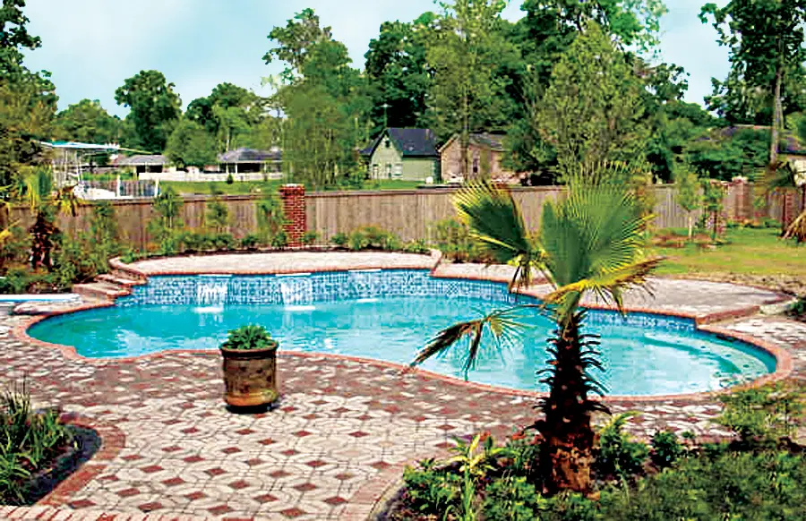 Creating swimming pool spaces in Baton Rouge