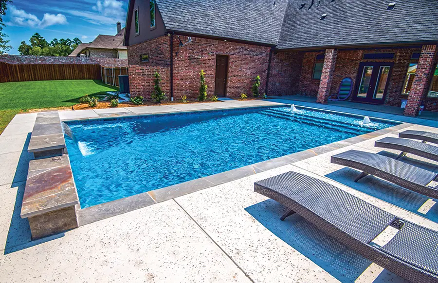 Showcasing Bullard inground pool projects