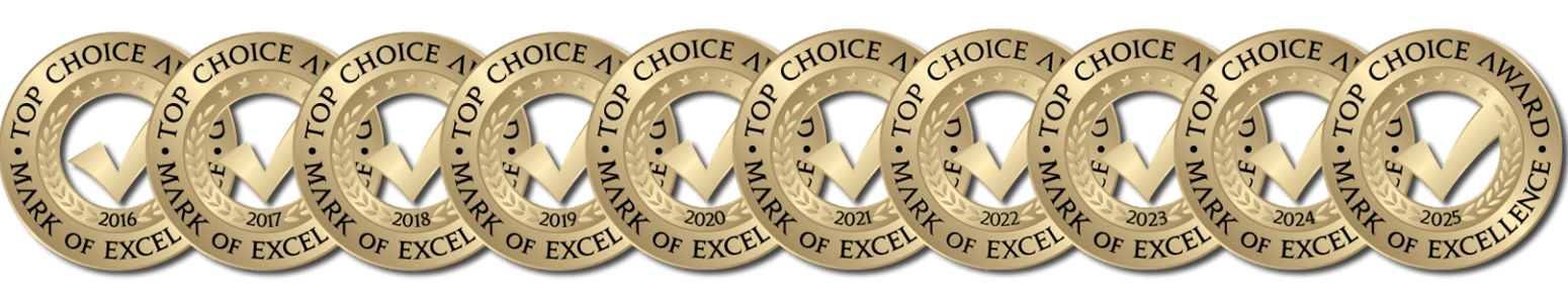 Blue Haven consumer award recognition graphic