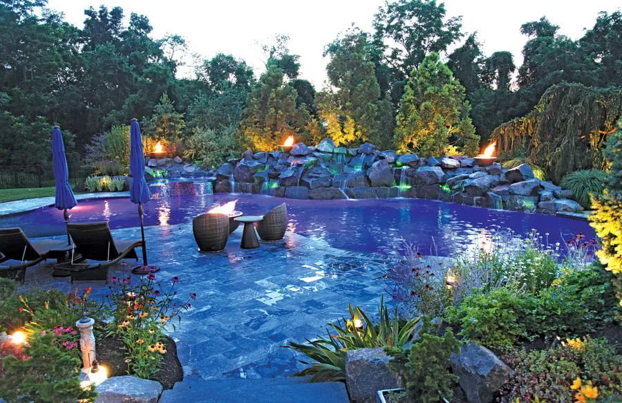 Hudson Valley inground pool design
