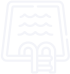 Displaying swimming pool design feature icon
