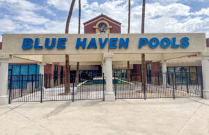 Blue Haven swimming pool builder office building in Las Vegas