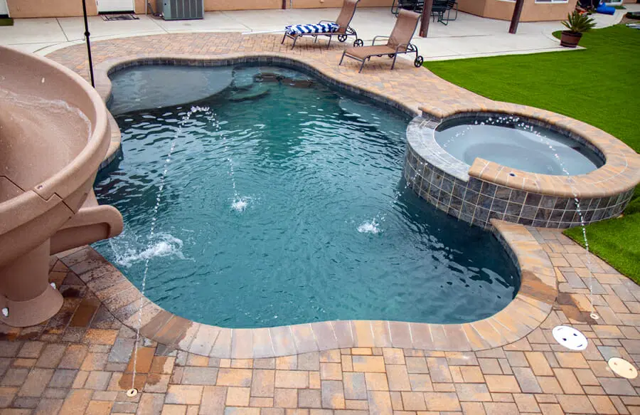 Beautiful custom swimming pool project in Temecula