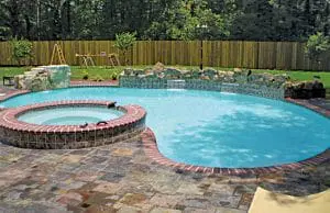 Beautifully crafted inground pool installation project