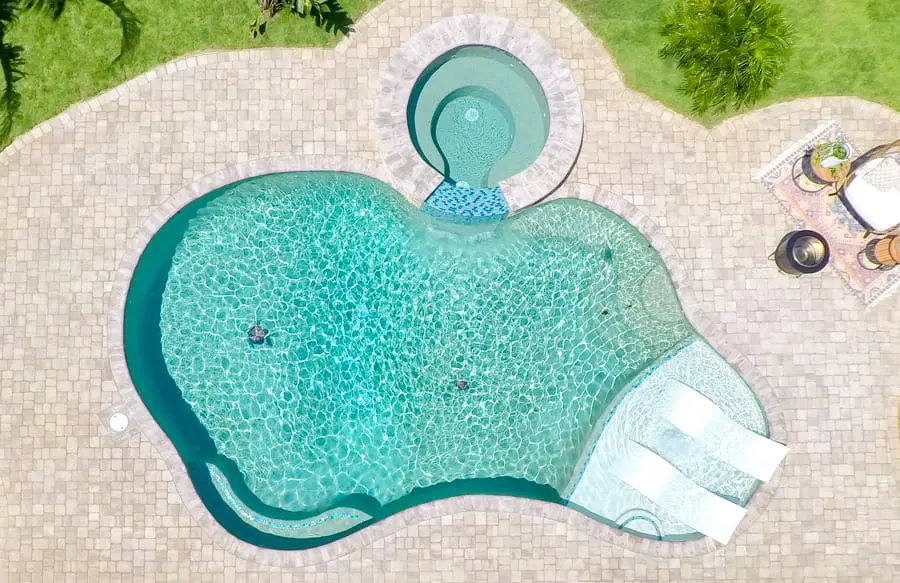 Custom inground pool builder project showcase