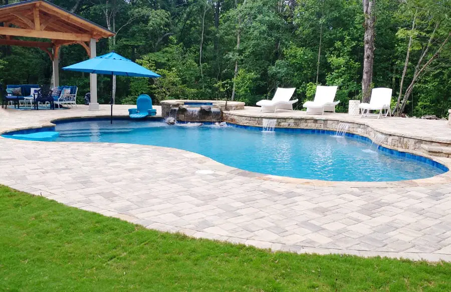 Modern inground pool design for Nashville homes