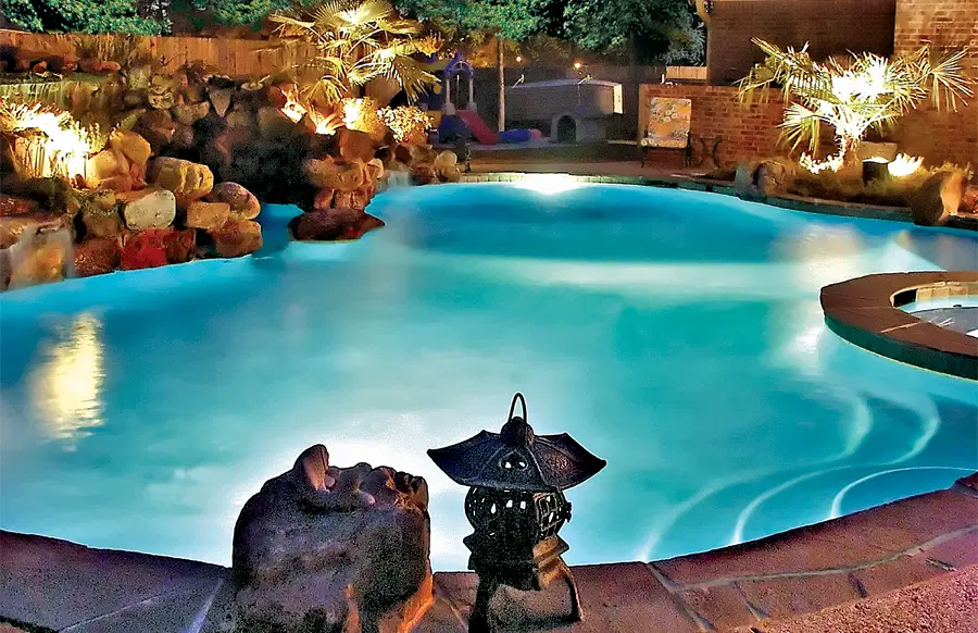 New Orleans inground swimming pool design installation