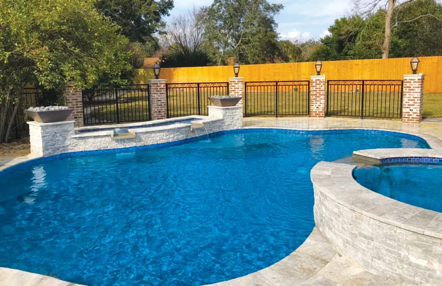 Custom swimming pool in Sarasota Bradenton