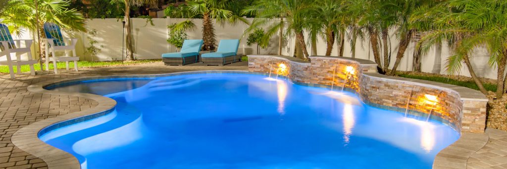 Swimming pool retreat inspiration design