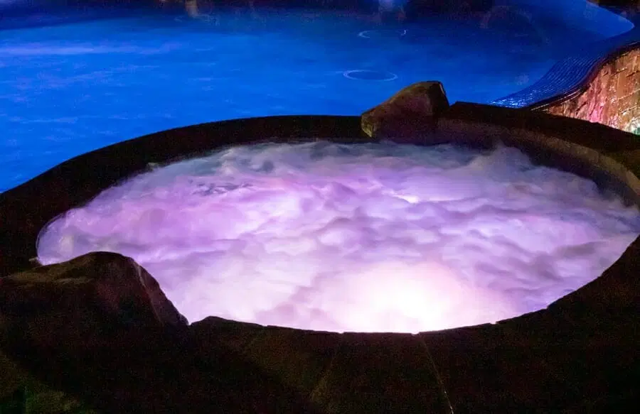 Luxury inground swimming pool design for Daytona backyard