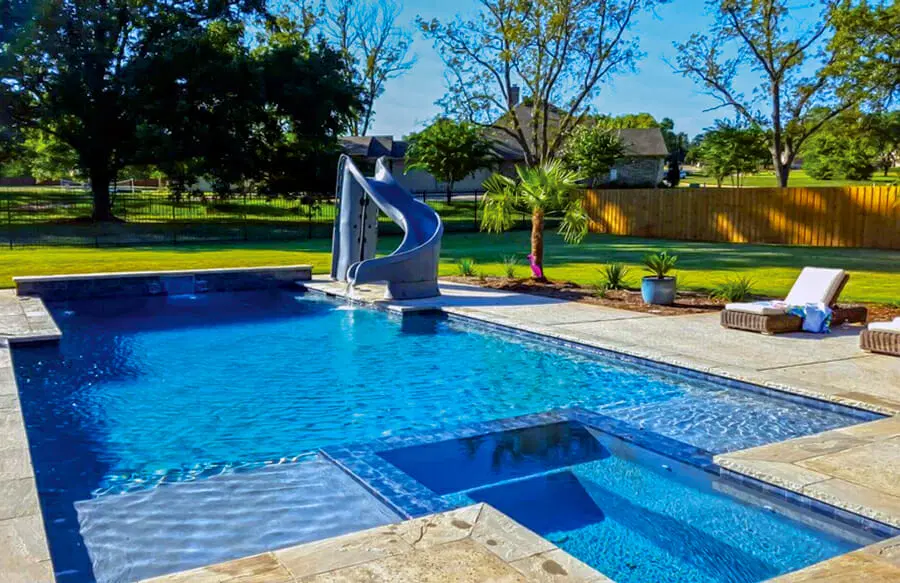 Calculating financing for a modified rectangle inground pool