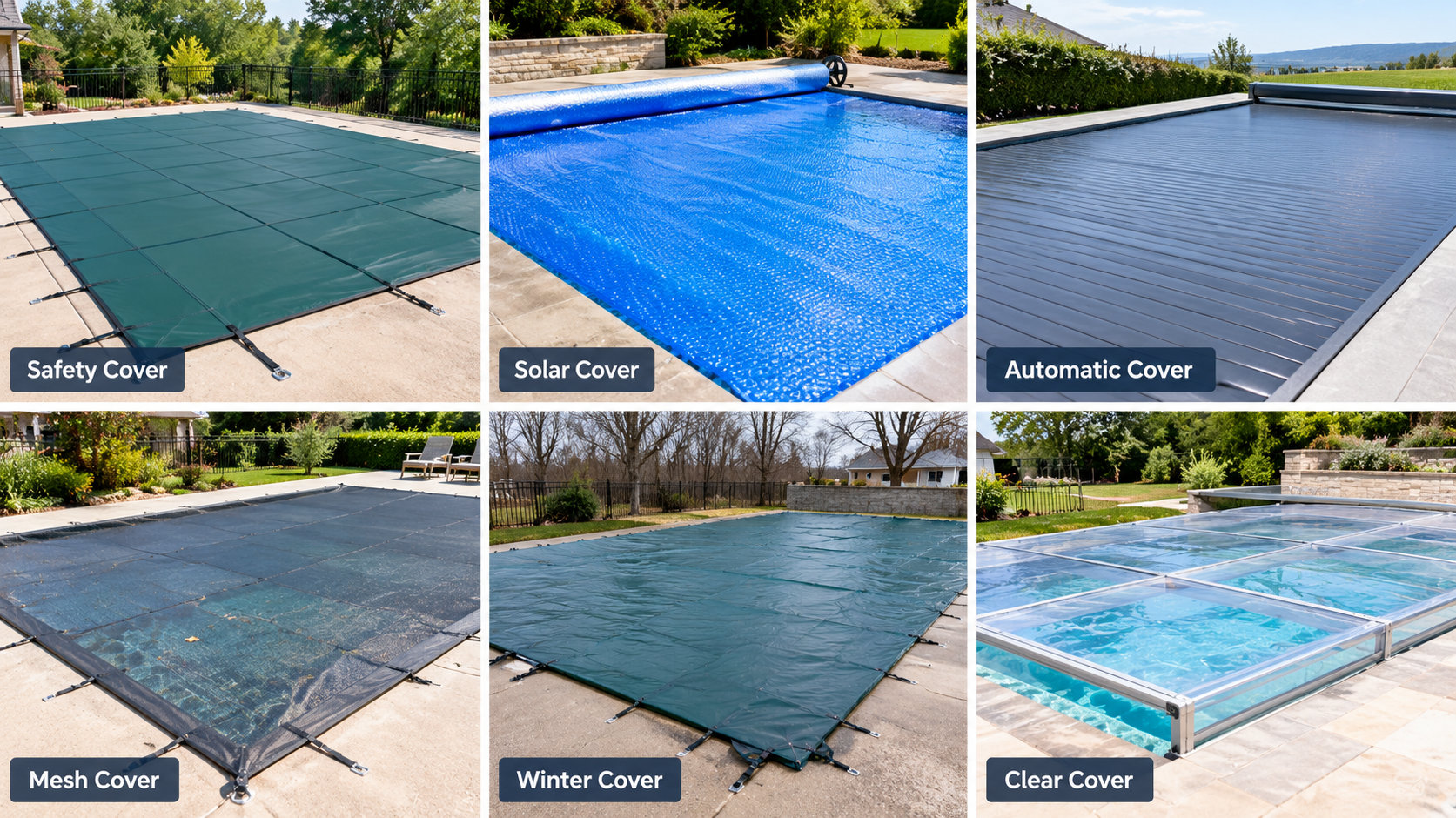 Types of Pool Covers